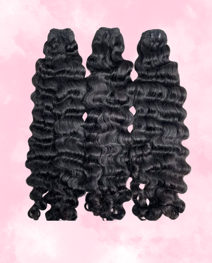 Forever Pretti Raw Cambodian Curly Wave  – Luxe Body Wave Collection