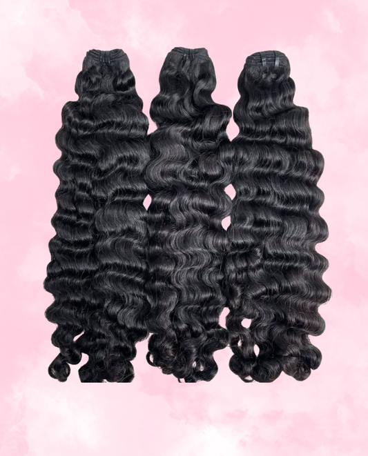 Forever Pretti Raw Cambodian Curly Wave  – Luxe Body Wave Collection